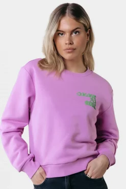 Wave Logo Sweat | Candy Pink