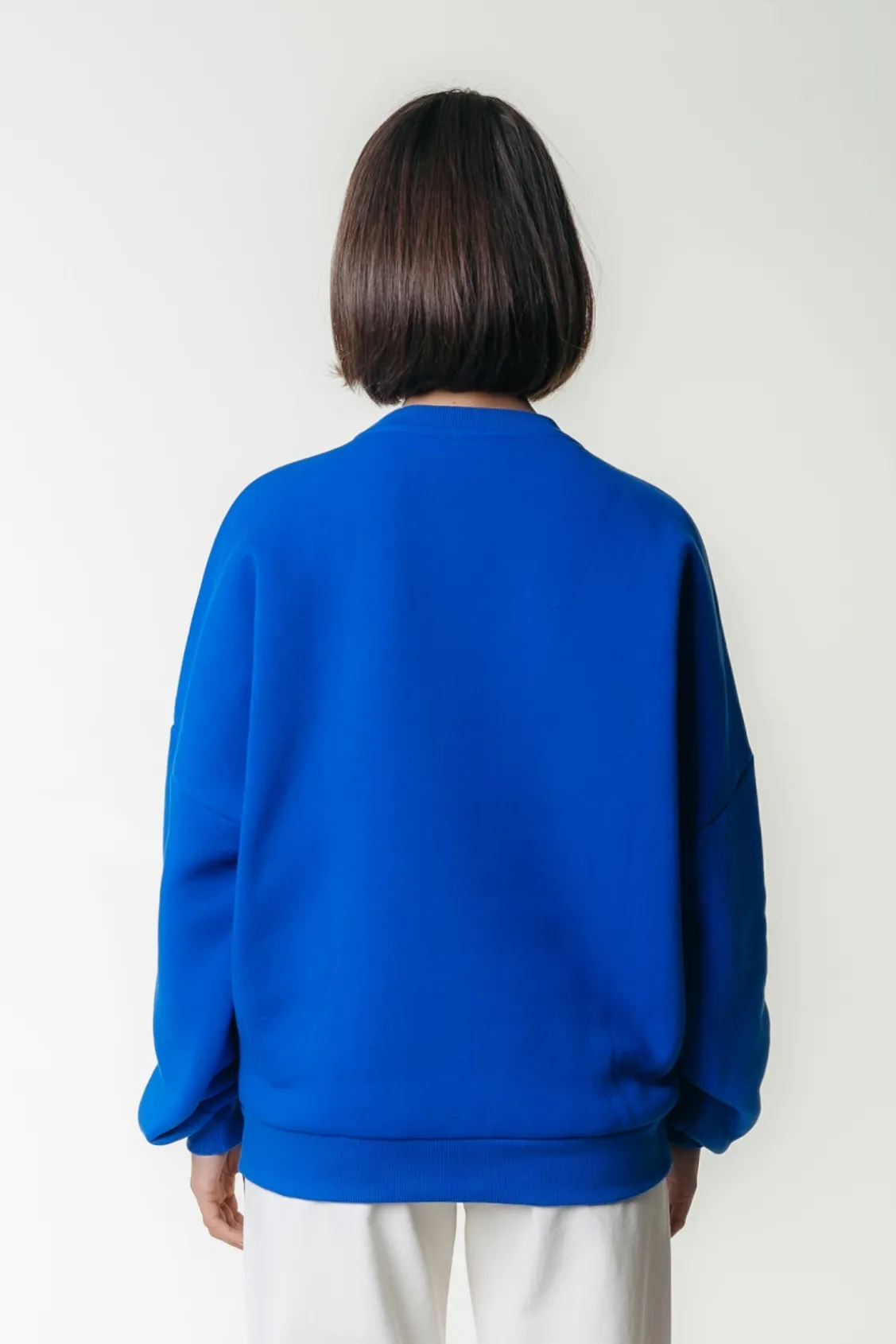 Wave Logo Sweat | Medium blue