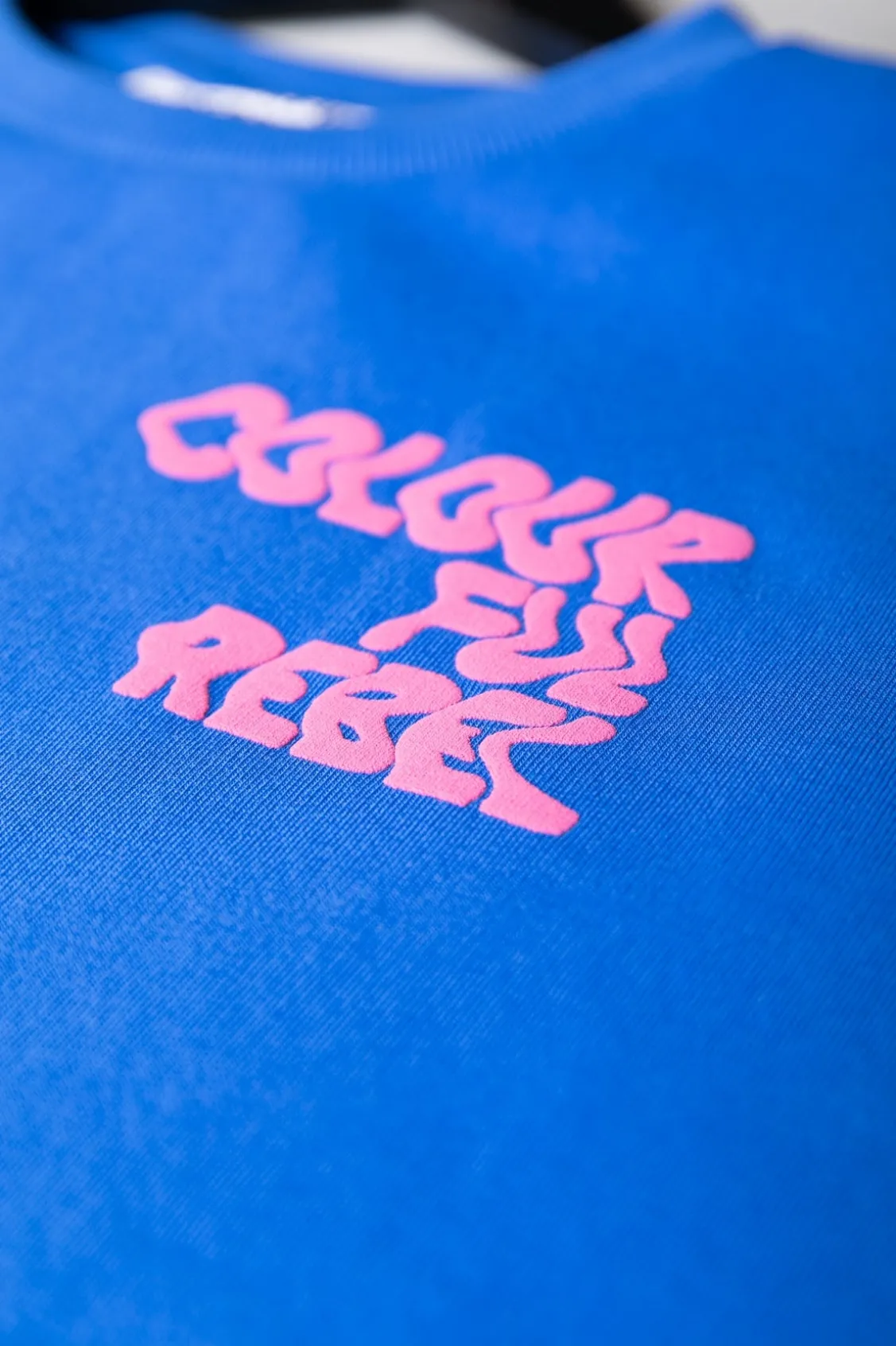 Wave Logo Sweat | Medium blue