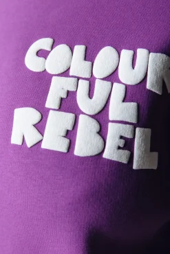 Wave Logo Sweat | Violet Pink