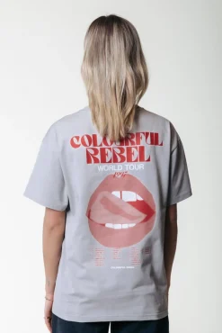 World Tour T-shirt | Light grey