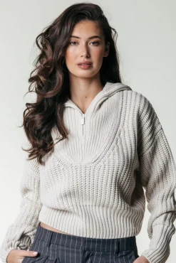 Yfke Knit | Fog Beige