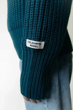 Yfke Knit | Petrol