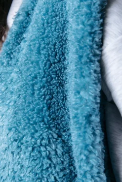 Yoni Teddy Gilet | Adriatic Blue